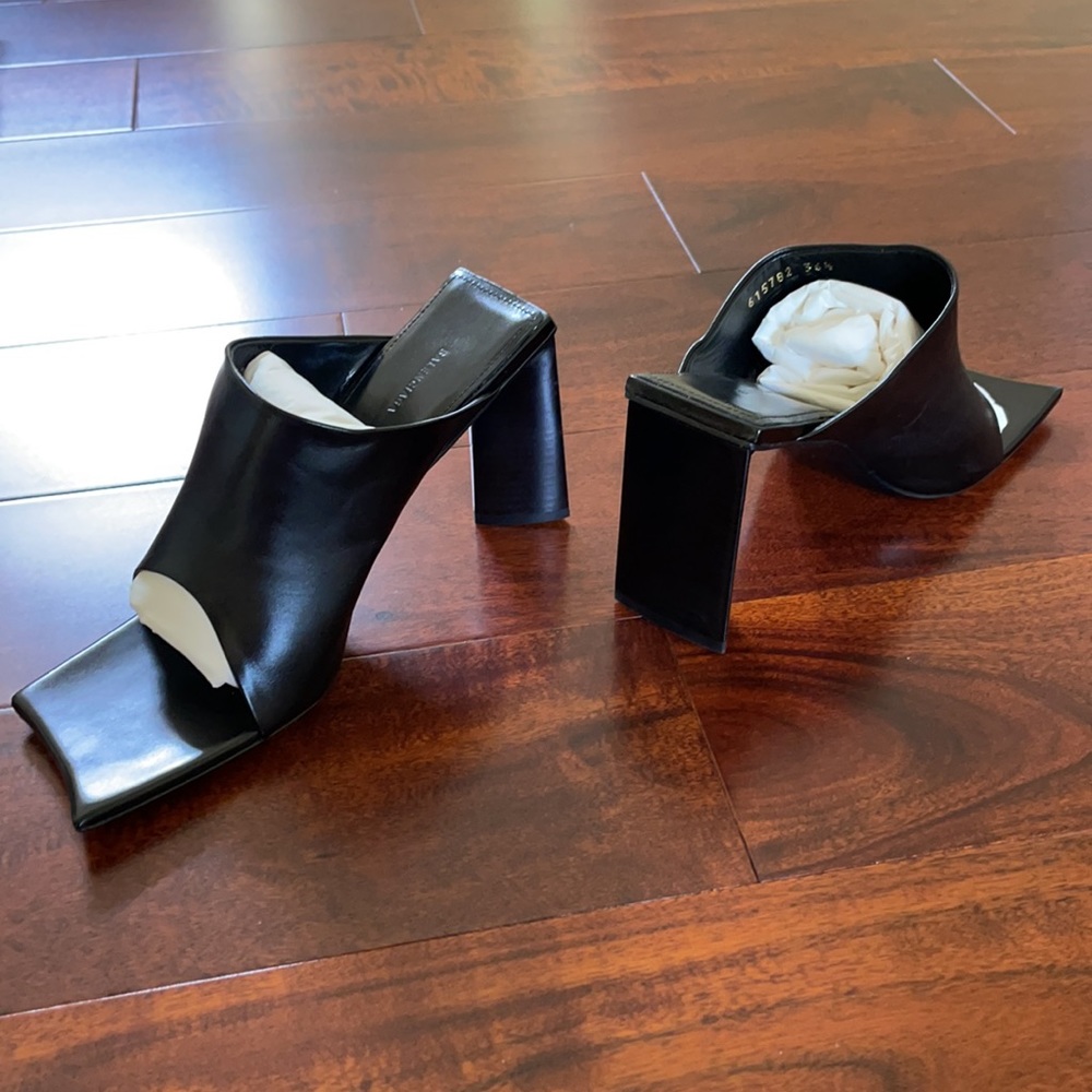 Balenciaga Moon Leather Mules